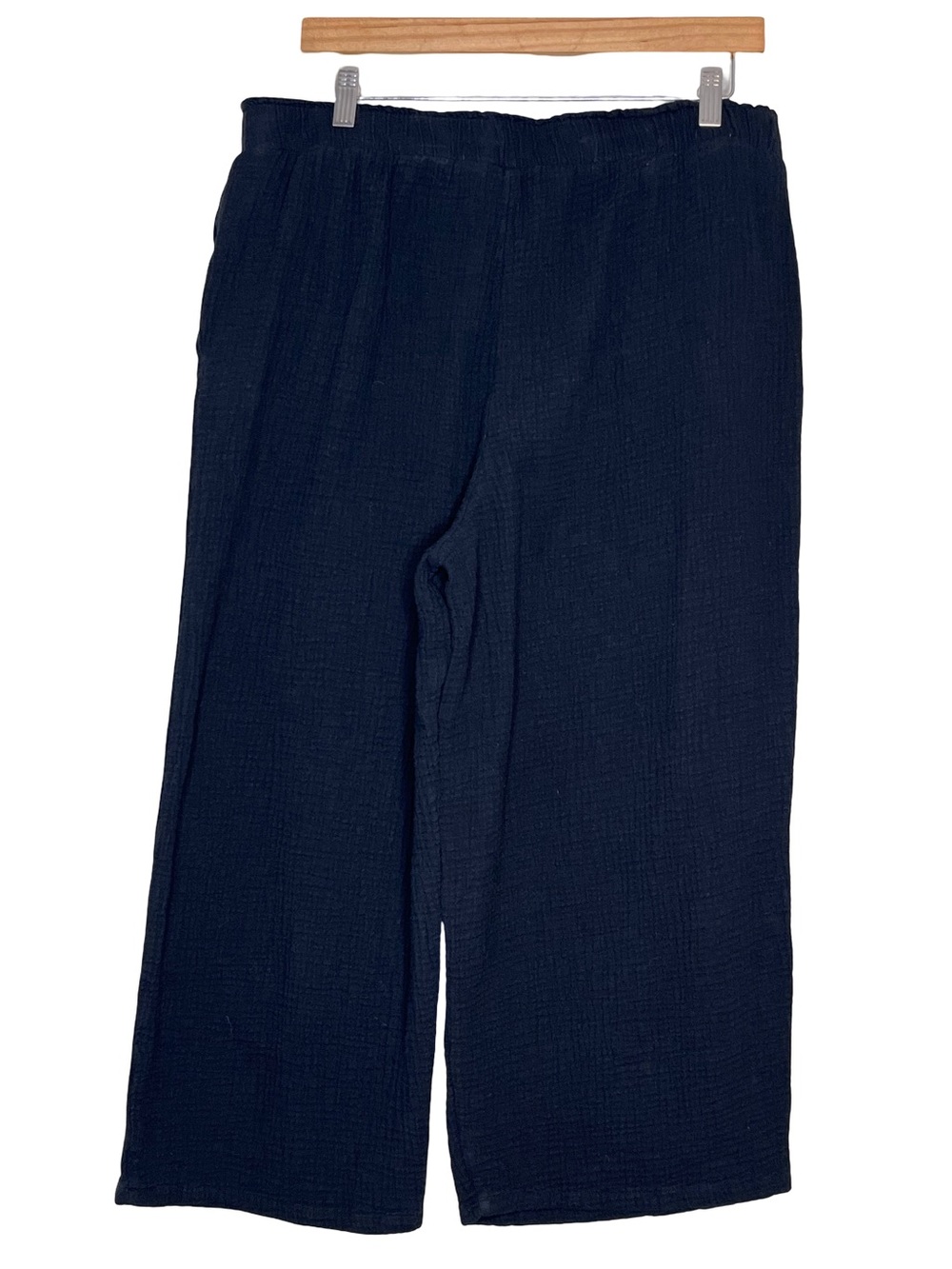 Jessica Simpson 100% Cotton Gauze Pull-On Ankle Pants - Picture 2 of 10